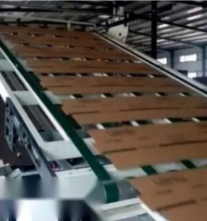 Four Color Corrugated Paper Printing Die-cutting Vibrator Stacker Machine